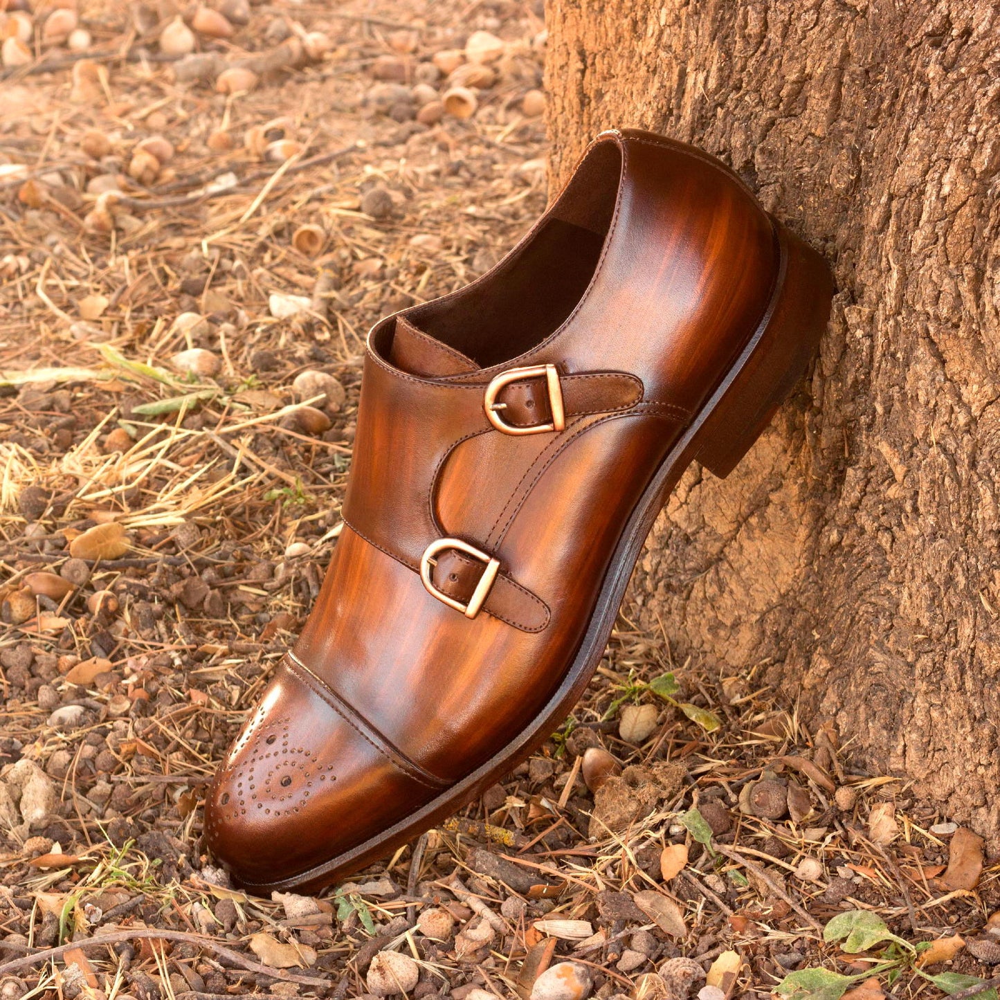 Double Monk Toe Brogue