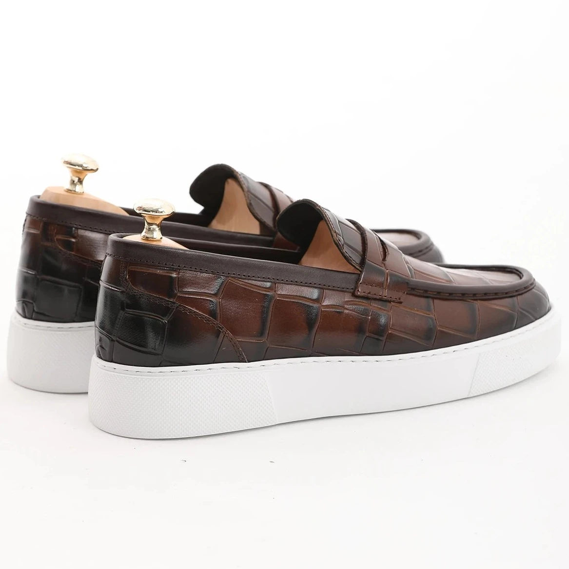 Coffee Croc Casual Wear F-416