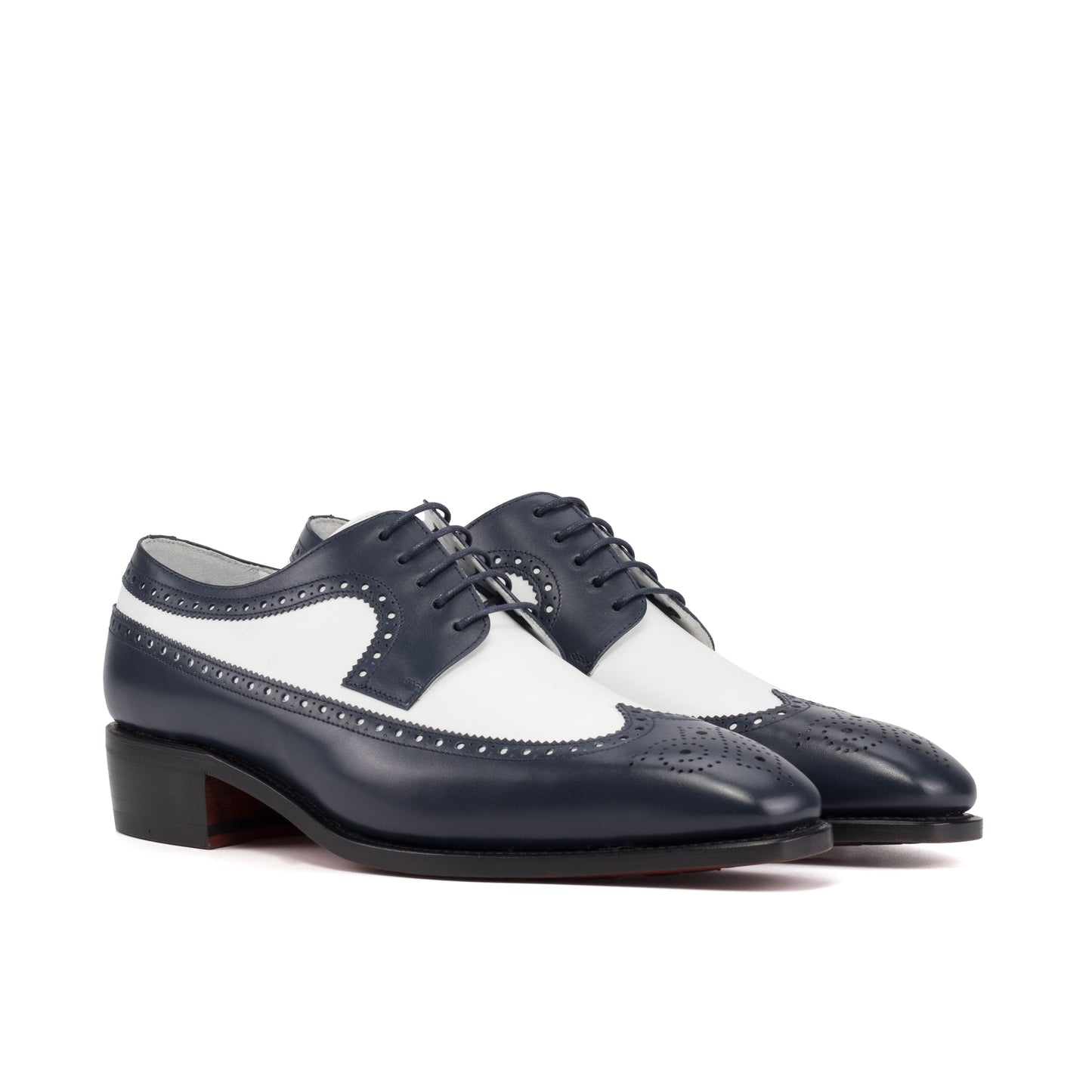 Navy Blue Longwing Blucher