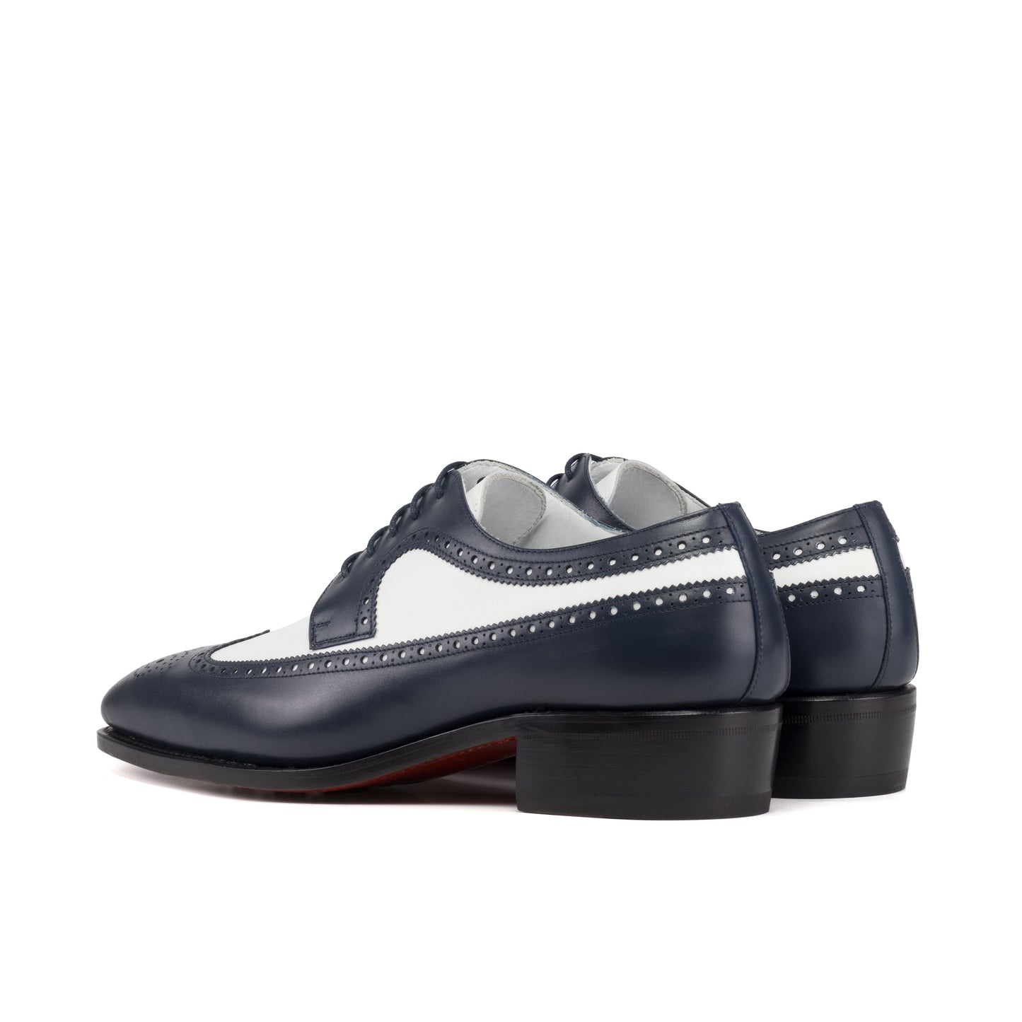 Navy Blue Longwing Blucher