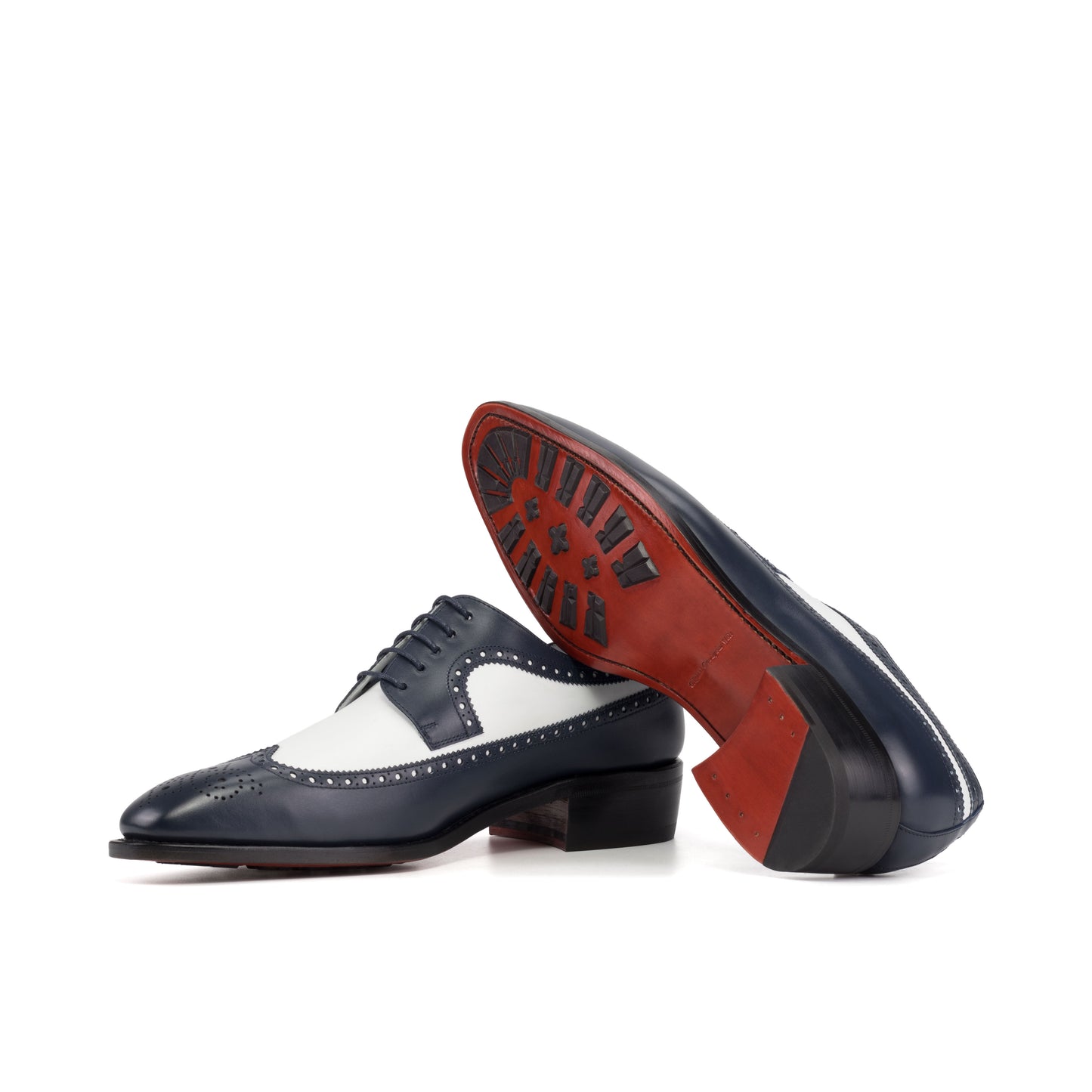 Navy Blue Longwing Blucher