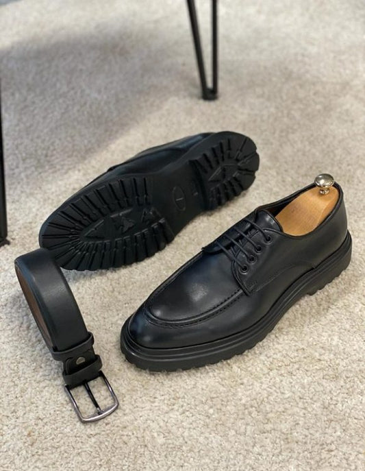 Black Derby Shoes