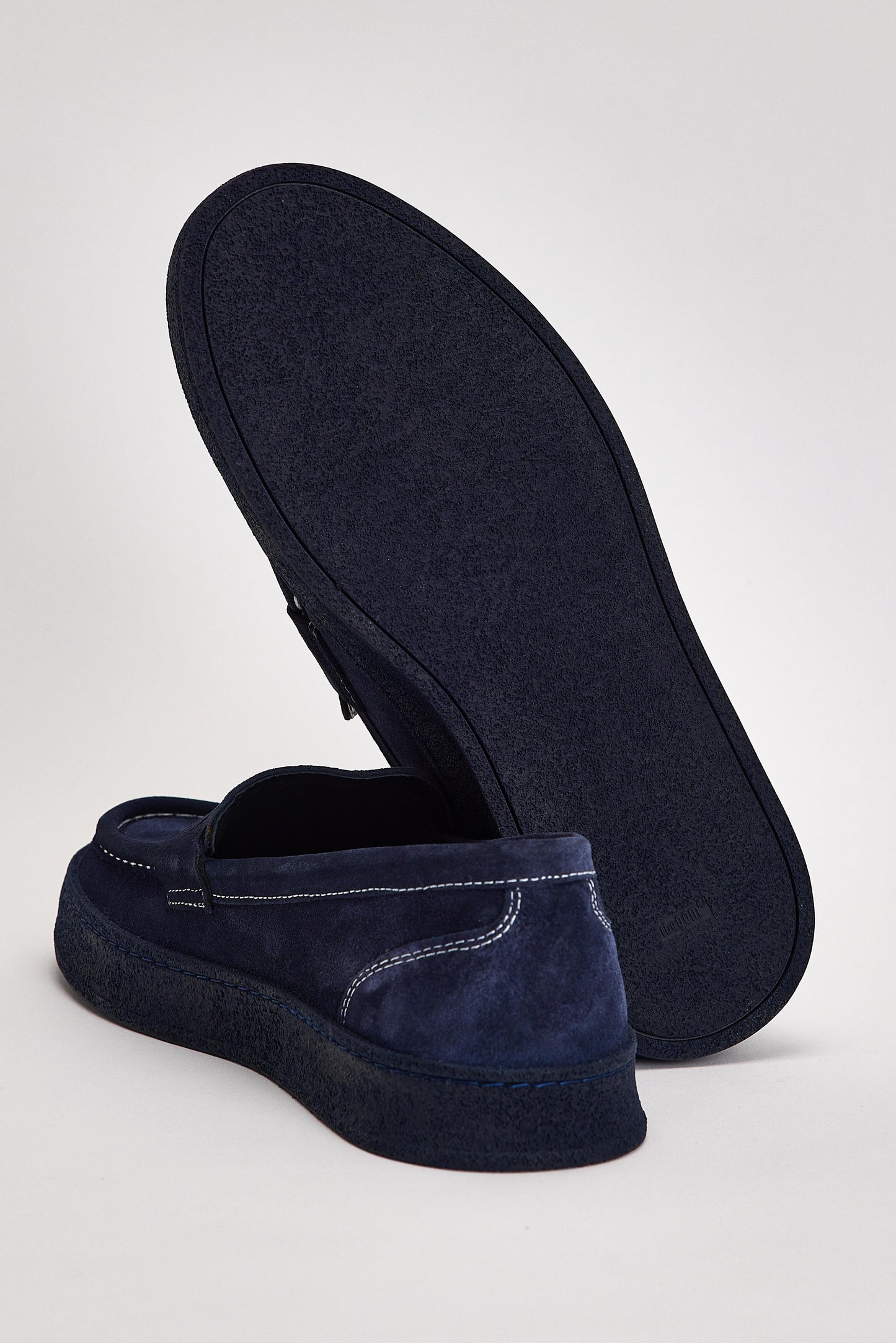 Blue Suede Casual Loafer