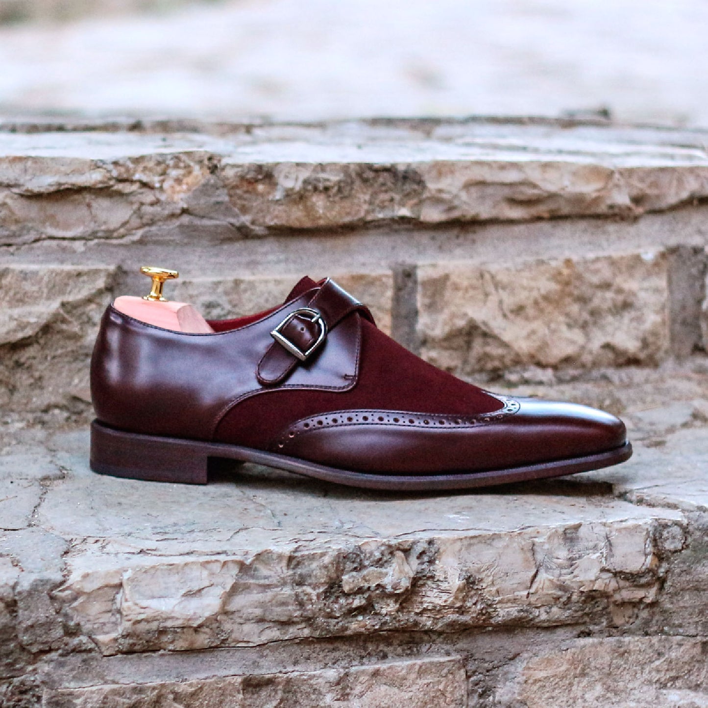 Burgundy Single Monk