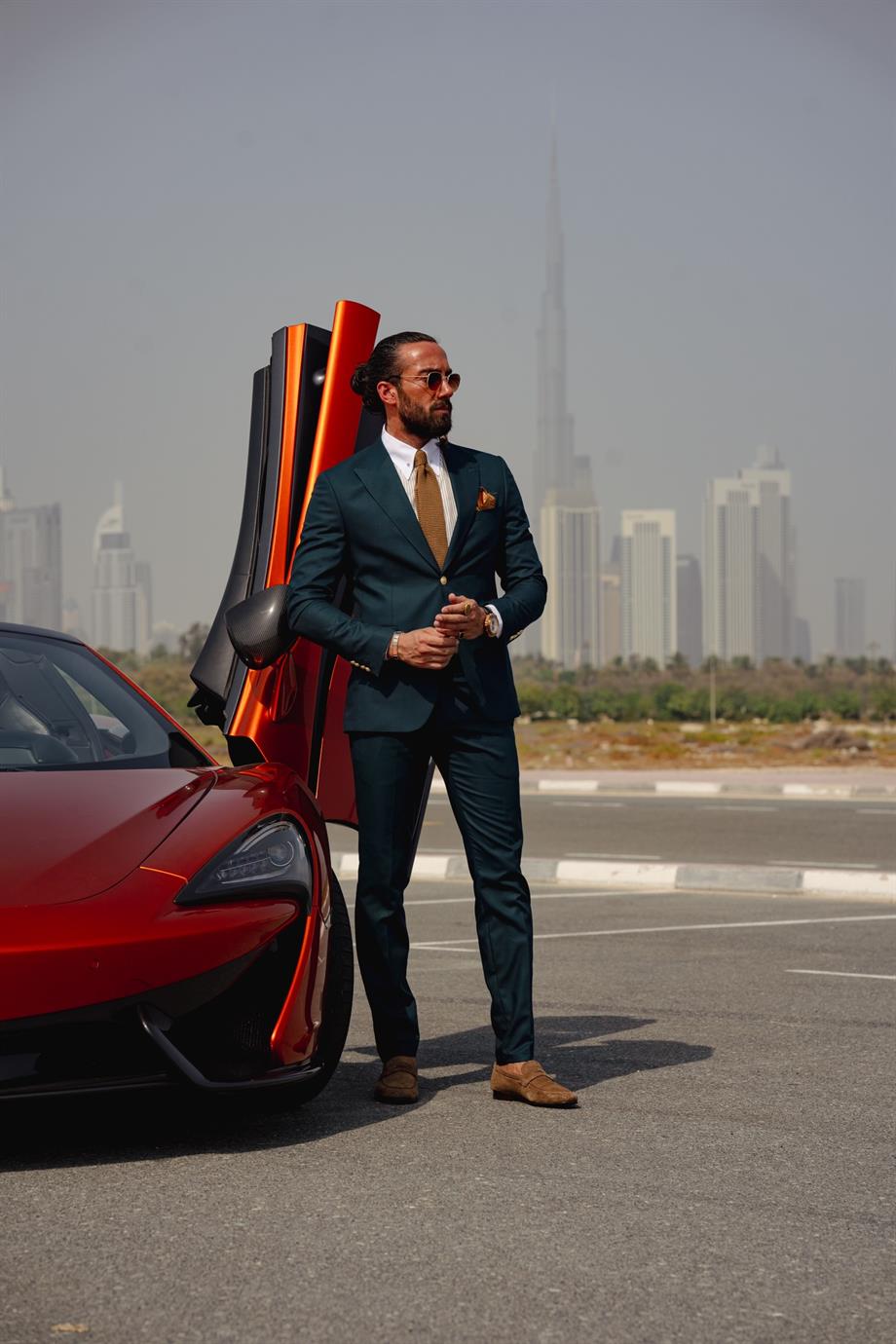 Emerald Slim Fit Men's Suit