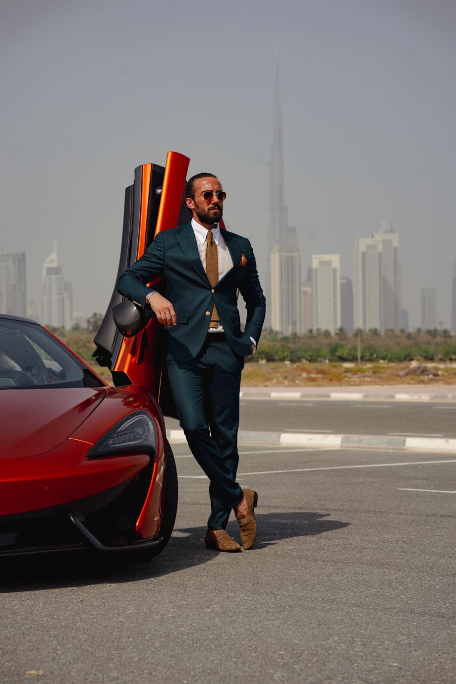 Emerald Slim Fit Men's Suit