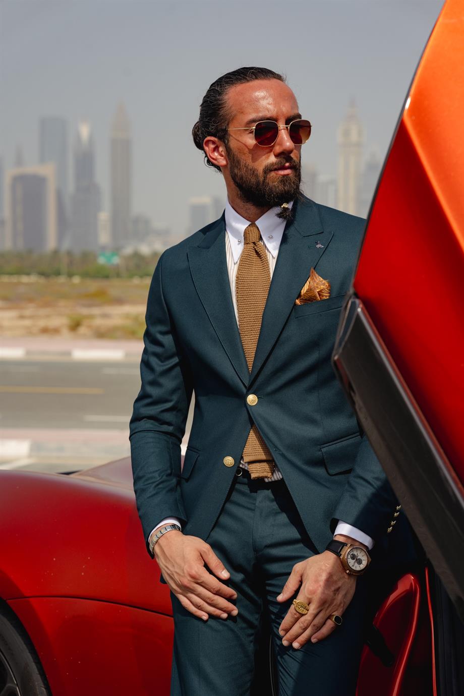Emerald Slim Fit Men's Suit