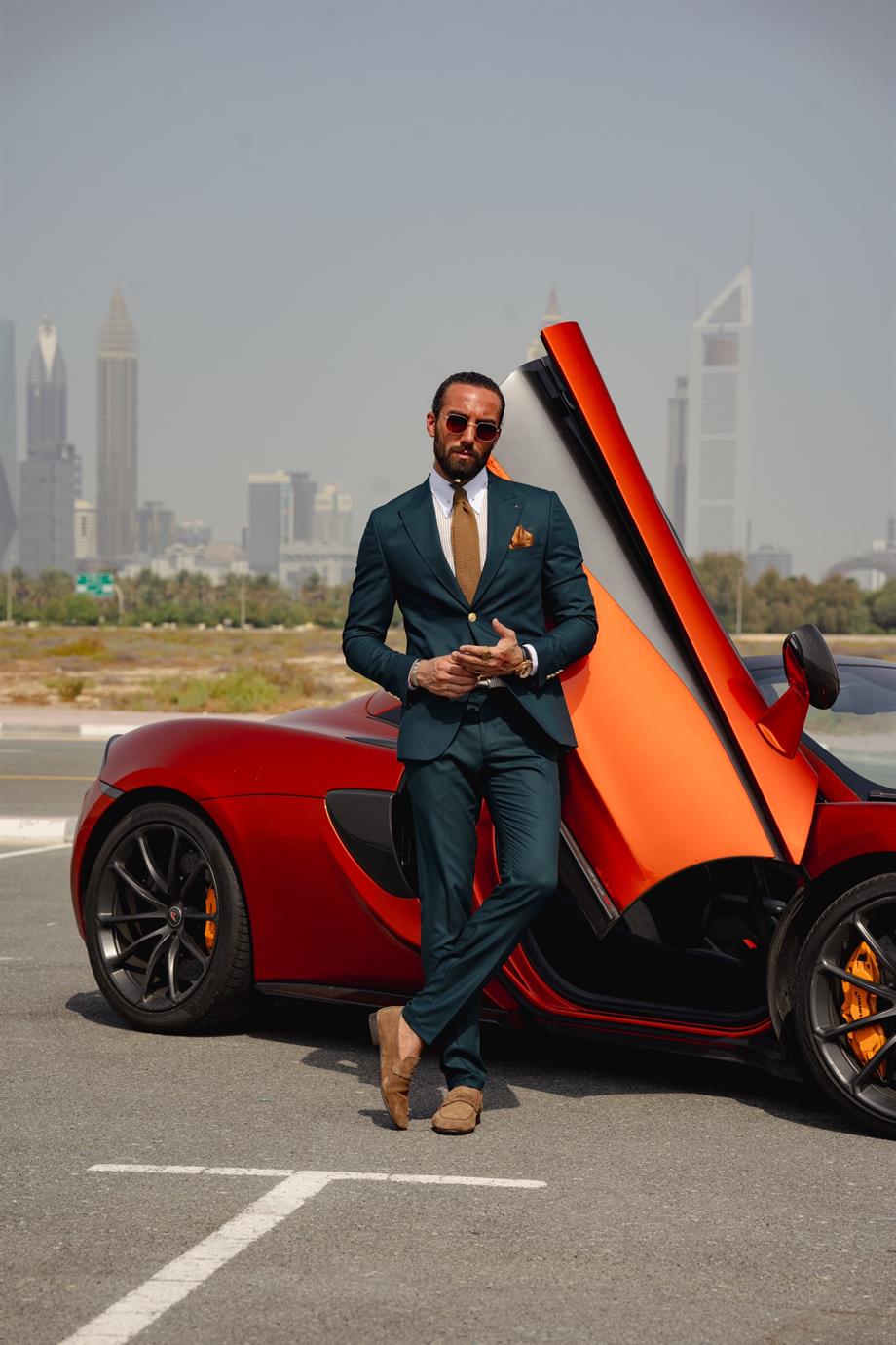 Emerald Slim Fit Men's Suit