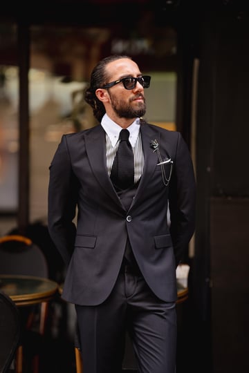 Special Design Lycra Fabric Mono Collar Suit