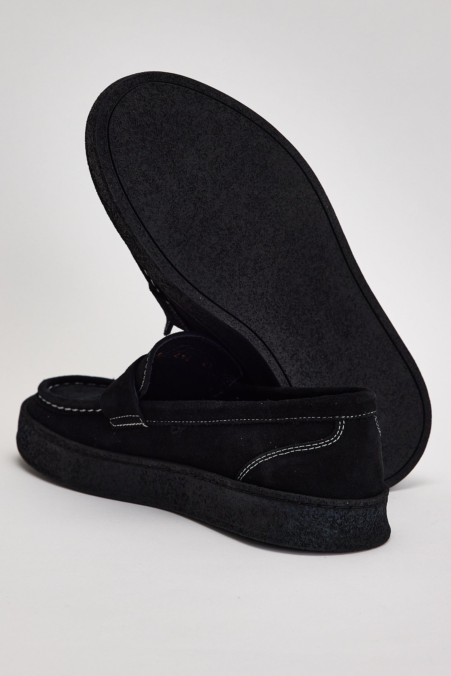 Black Suede Casual Loafer