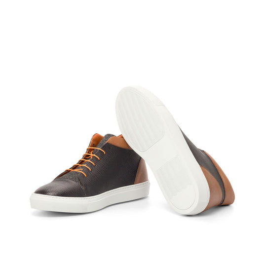 Pebble Grain High Top Sneaker