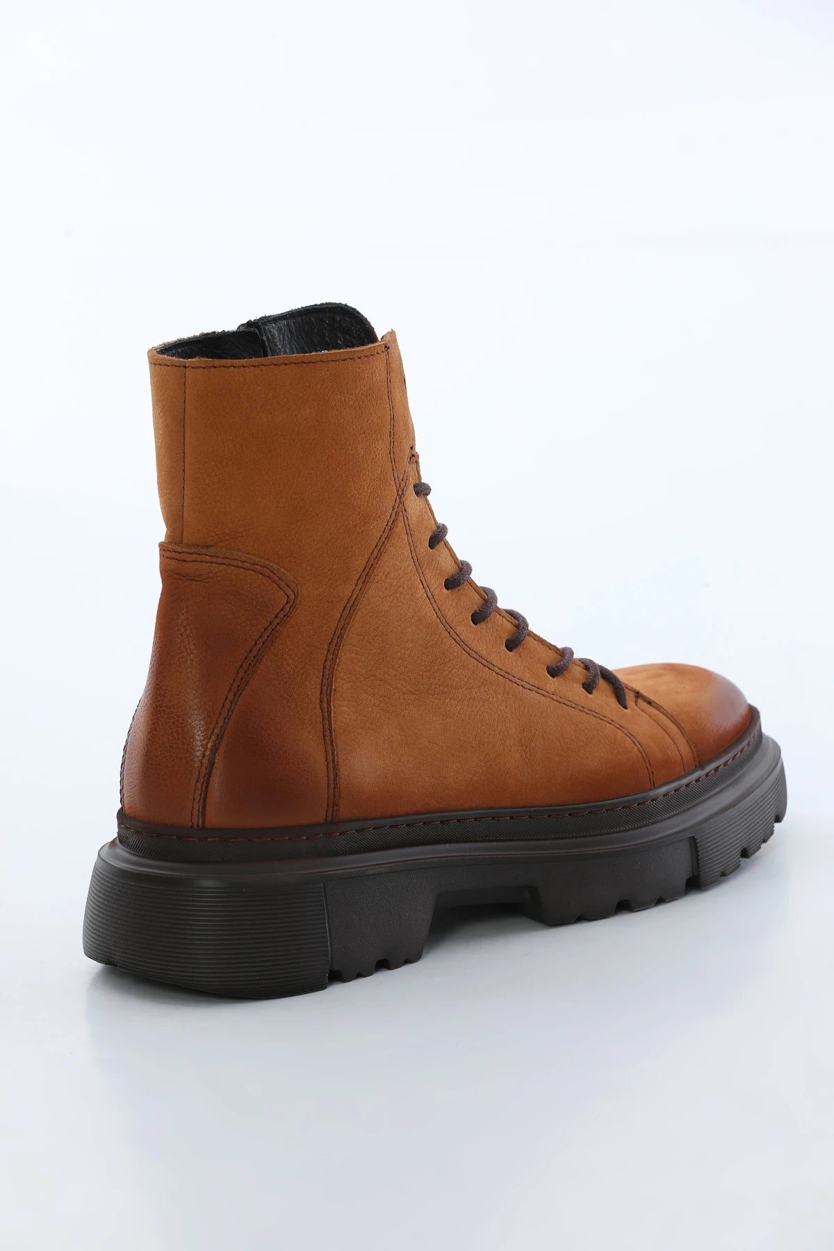 Tan Nubuck Leather Boots FB-0333