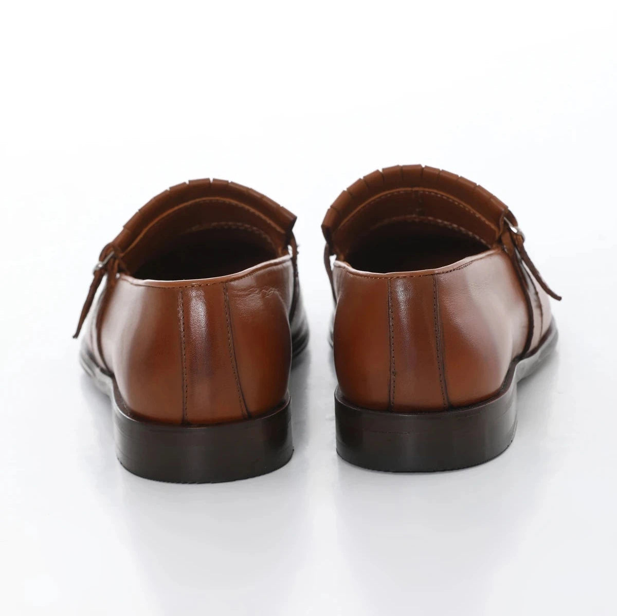 Tan Shaded Killtie Side Buckle Loafer