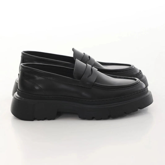 Black Calf Penny Chunky F-416