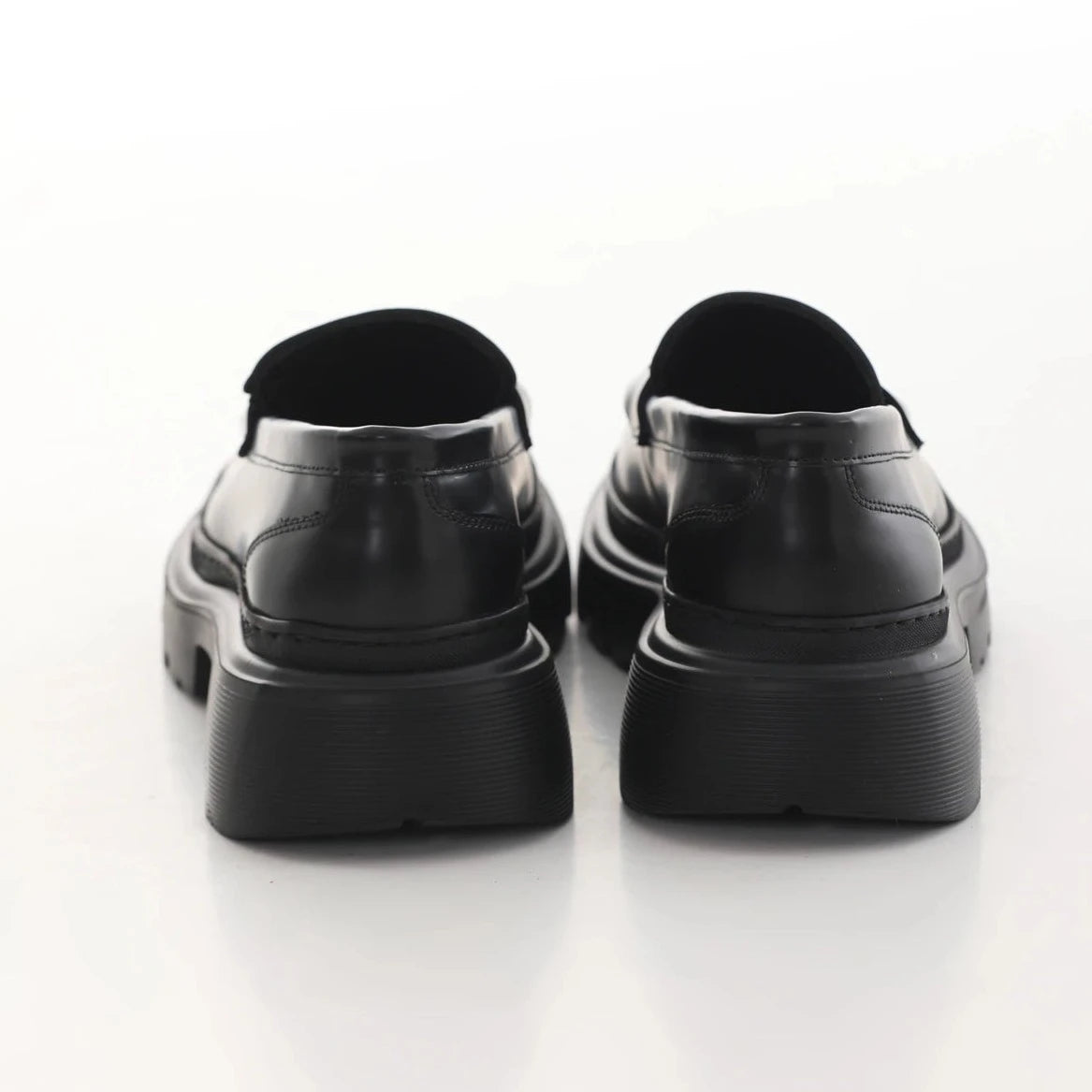 Black Calf Penny Chunky F-416