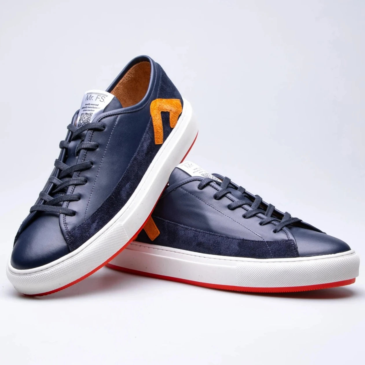 Navy Lokz Sneaker