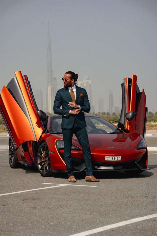 Emerald Slim Fit Men's Suit