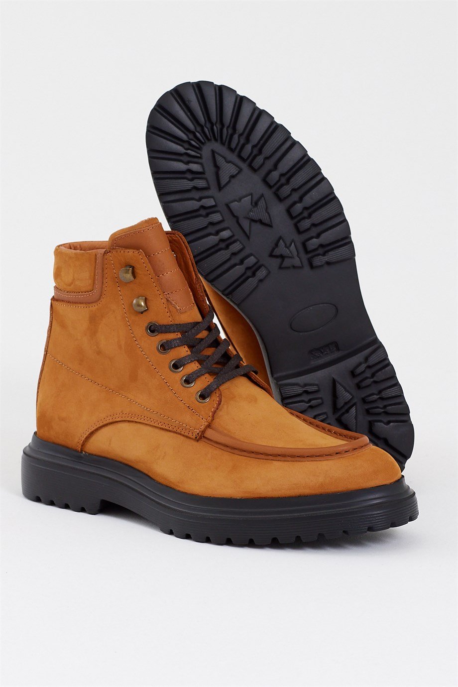 Tan Nubuck Boots