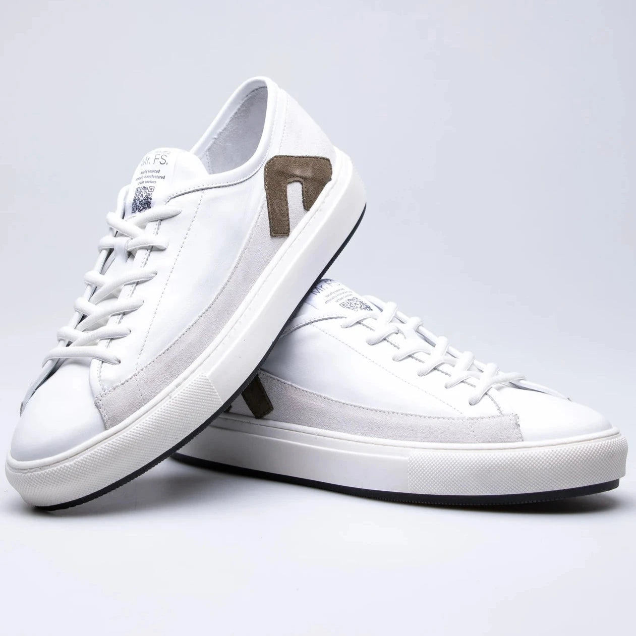 White Lokz Sneaker