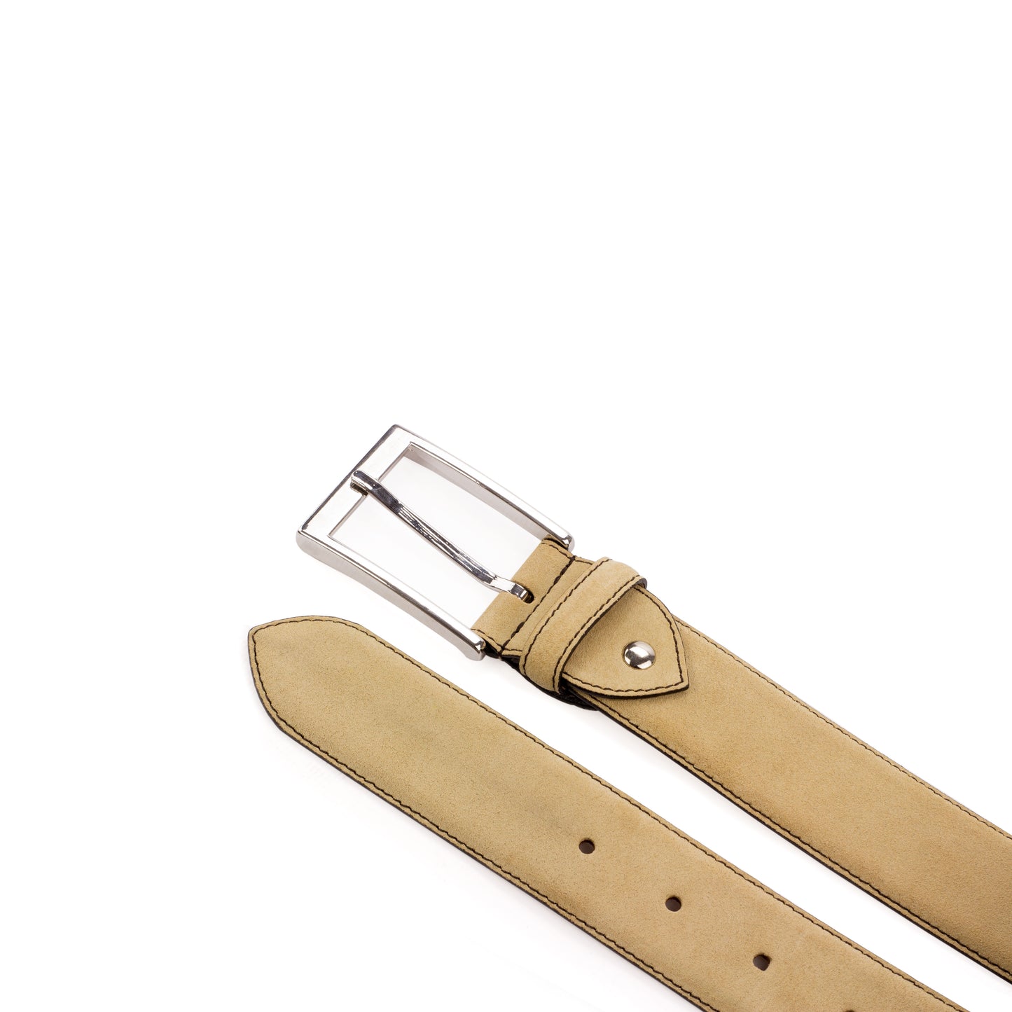 Sand Lux Suede Hampton Belt