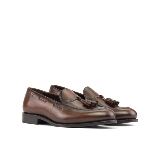 Med Brown Box Calf Loafer