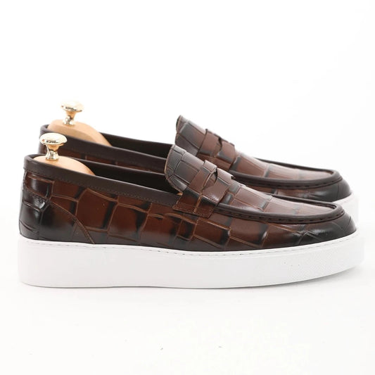 Coffee Croc Casual Wear F-416