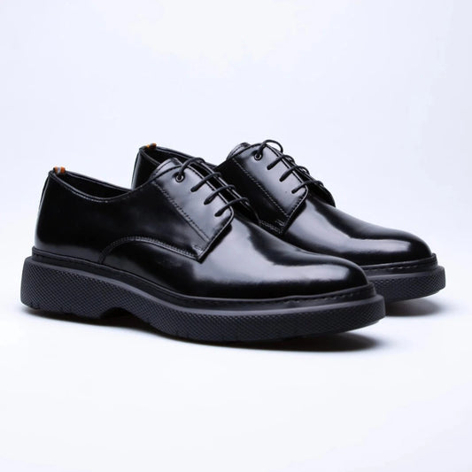 BLACK CALF DERBY