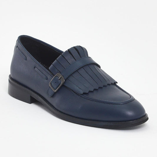 Blue Kiltie Loafer