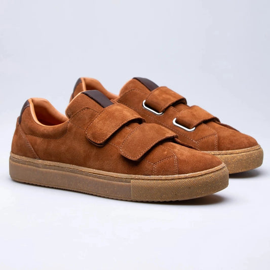 Coffee Suede Chitchat Sneakers