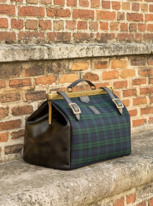 Sartorial+Olive Painted Calf Doctor Bag