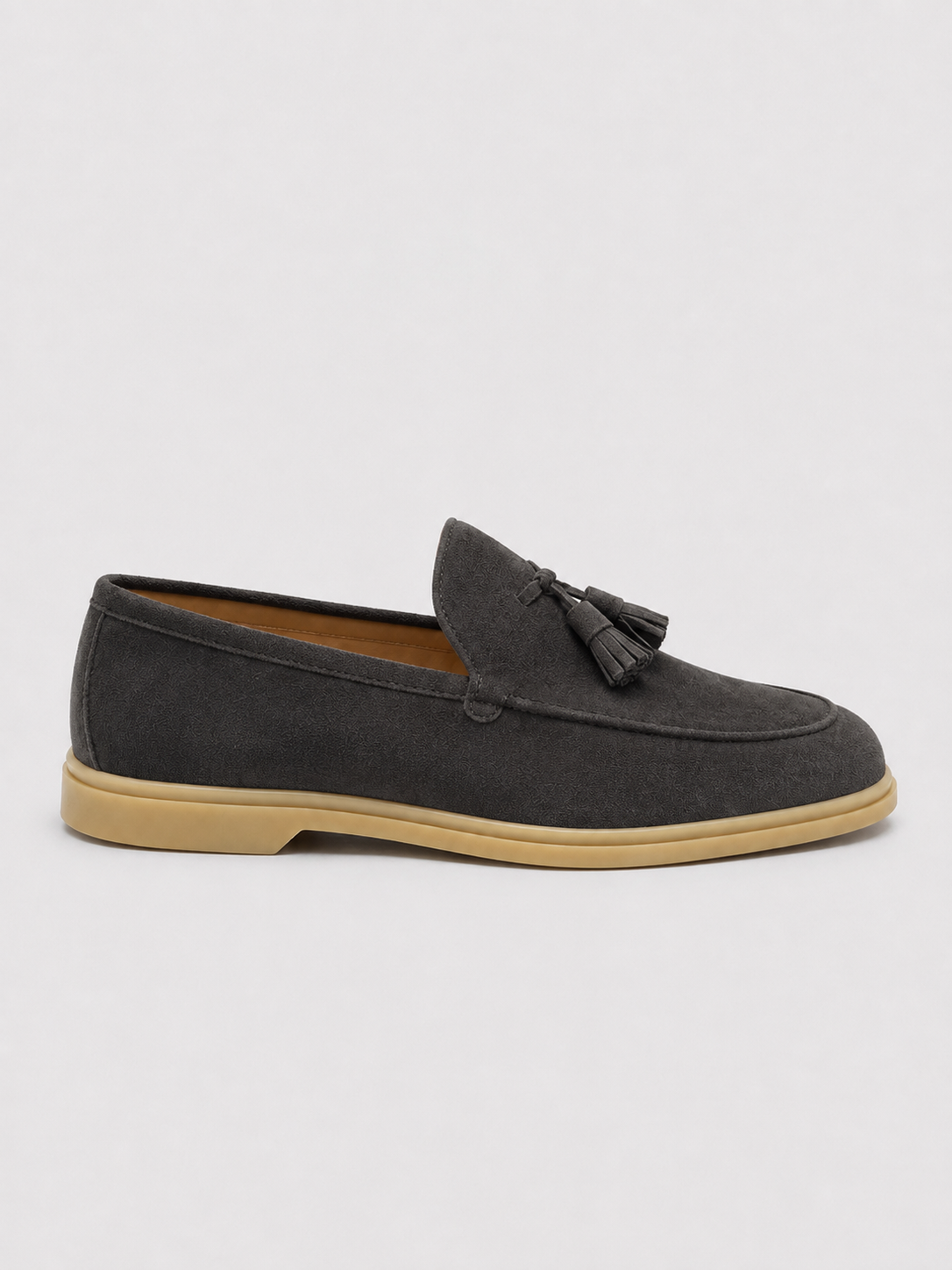 Suede Tassel Loafers