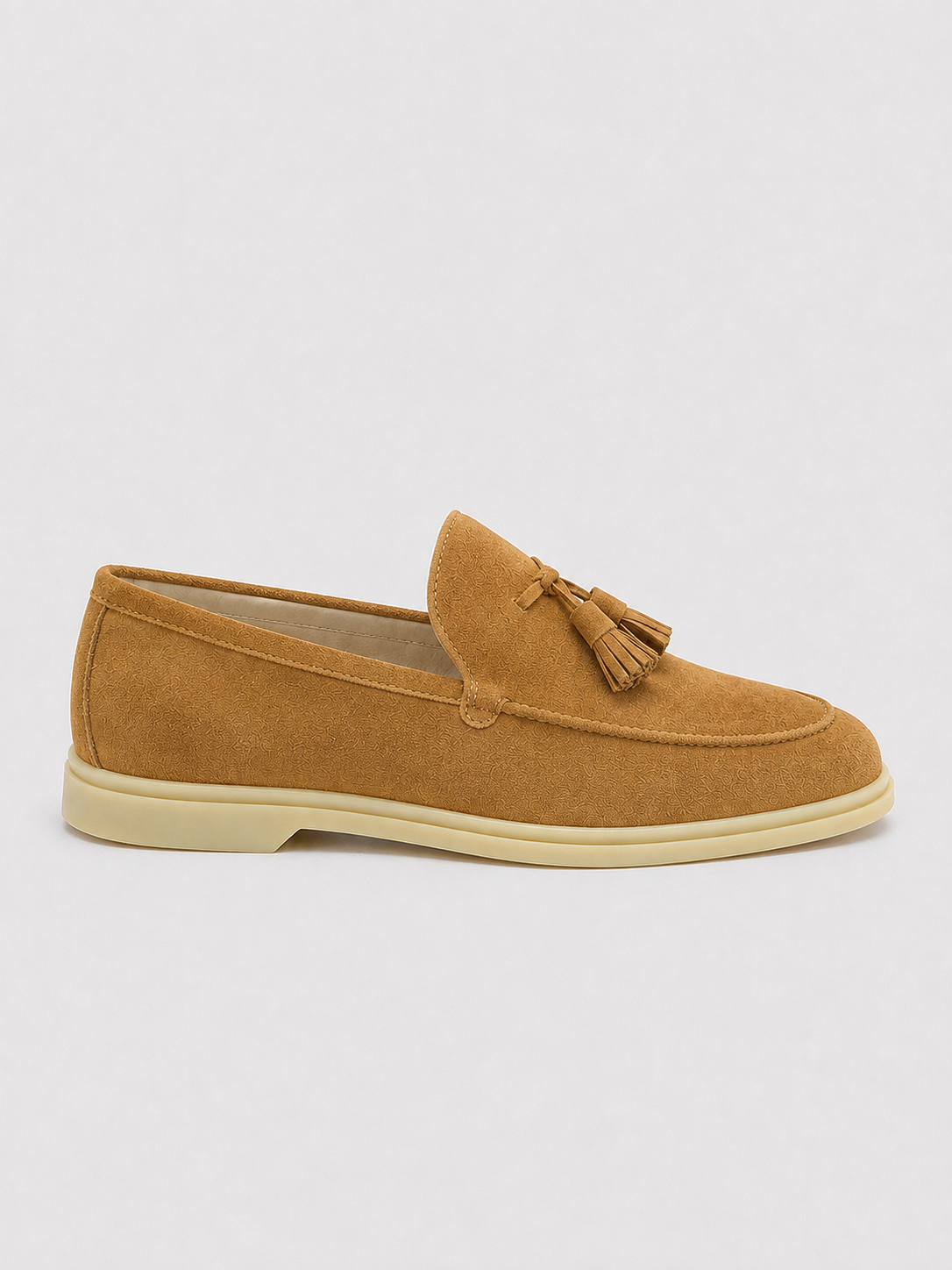Suede Tassel Loafers