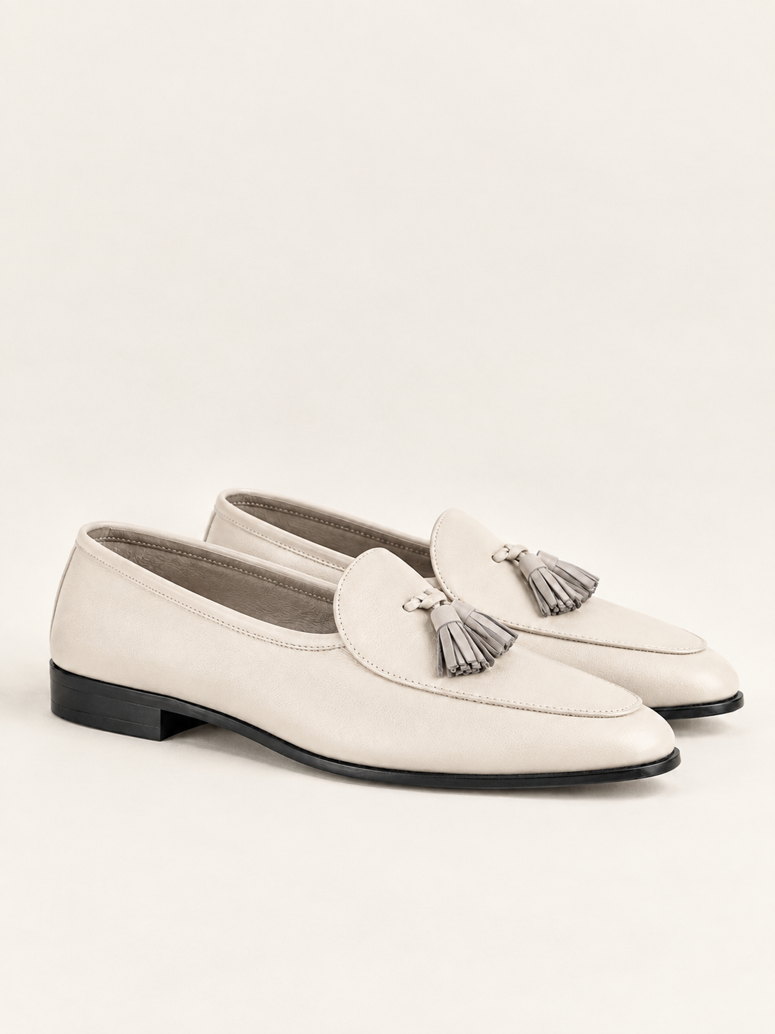 Leather Tassel Loafers