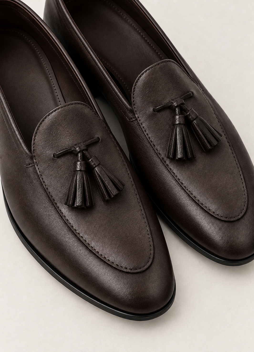 Leather Tassel Loafers
