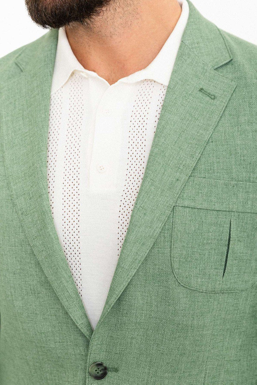 Green BP Slim Fit Blazer MB-011