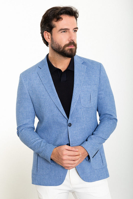 Blue BP Slim Fit Blazer MB-012