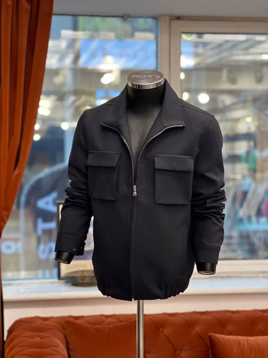 Black Slim FIt Jacket