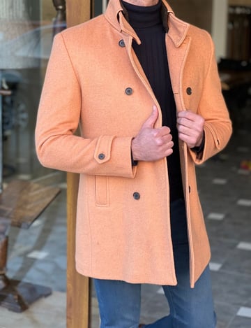 Wool Slim Cut Cachet Coat