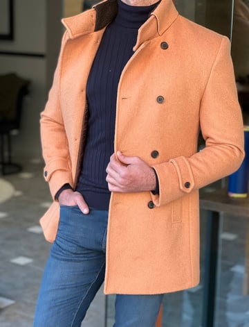 Wool Slim Cut Cachet Coat