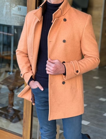 Wool Slim Cut Cachet Coat