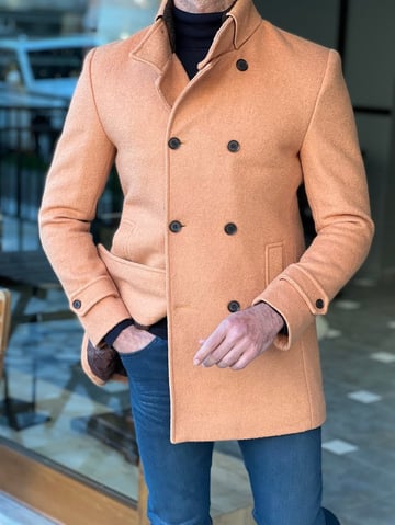 Wool Slim Cut Cachet Coat