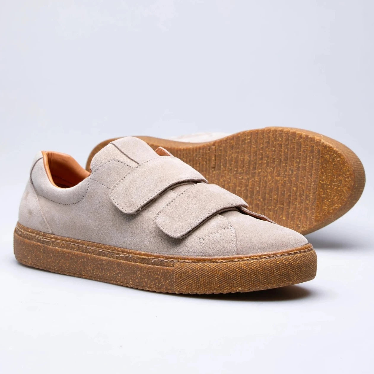 Beige Suede Chitchat Sneakers