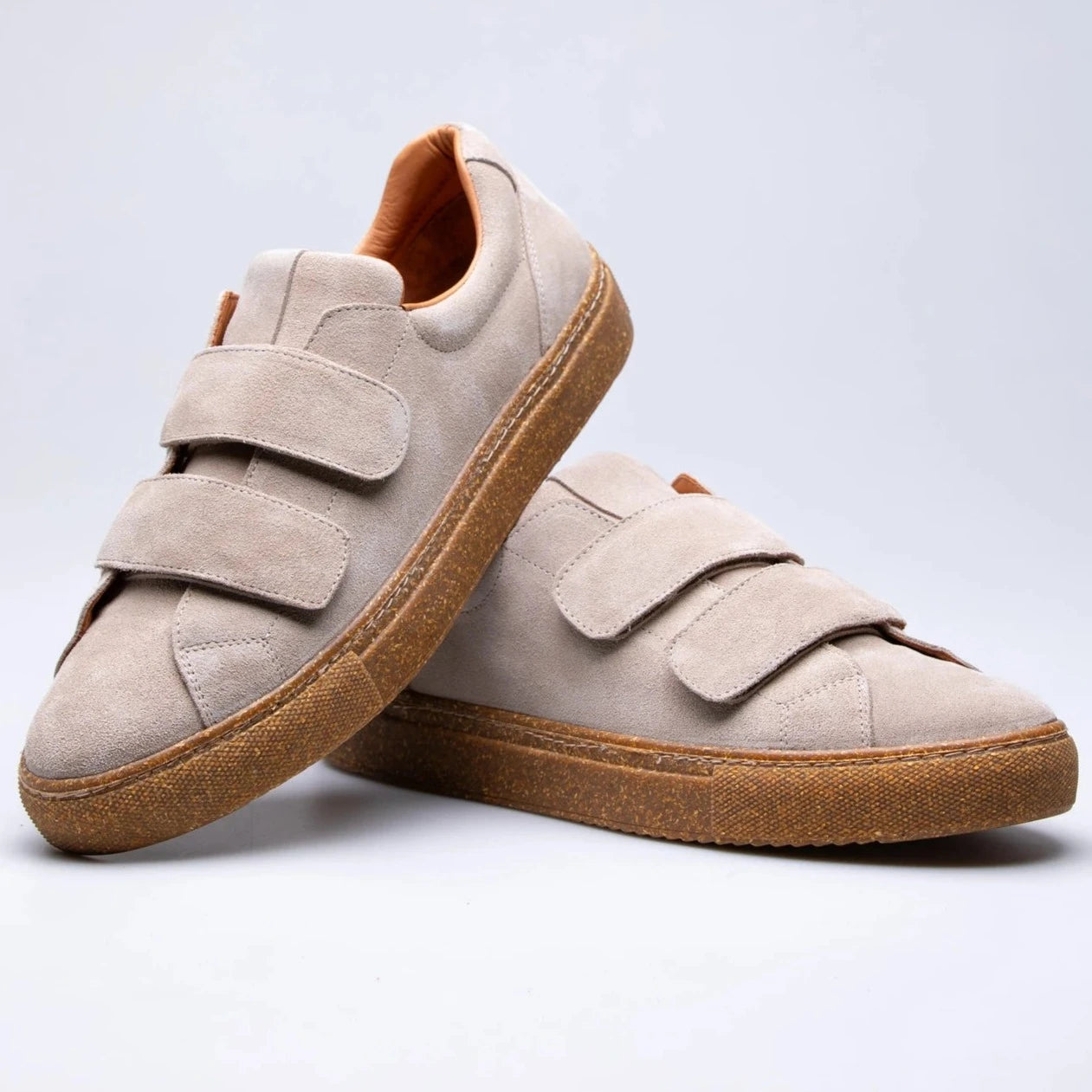 Beige Suede Chitchat Sneakers