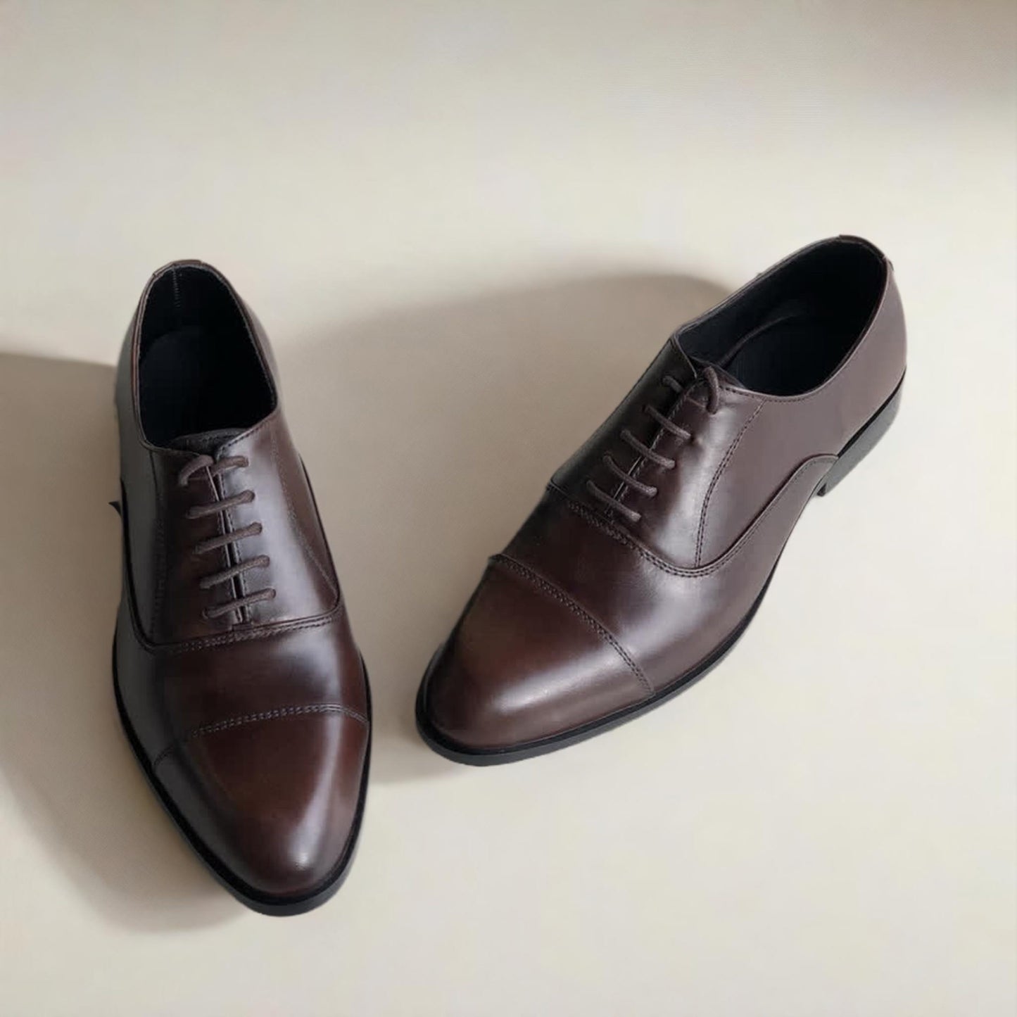 Brown Captoe Oxford-AL07