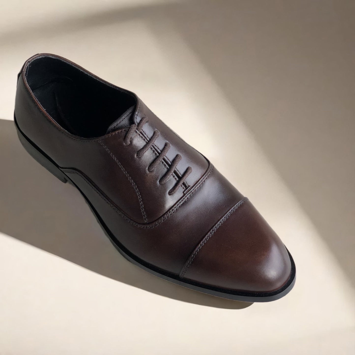 Brown Captoe Oxford-AL07