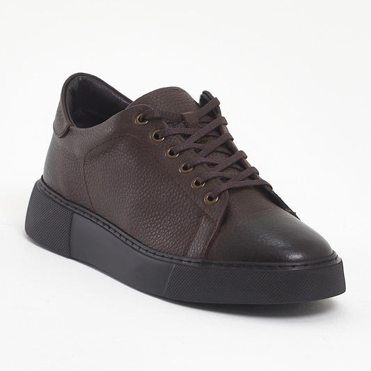 Brown Leather Sneaker