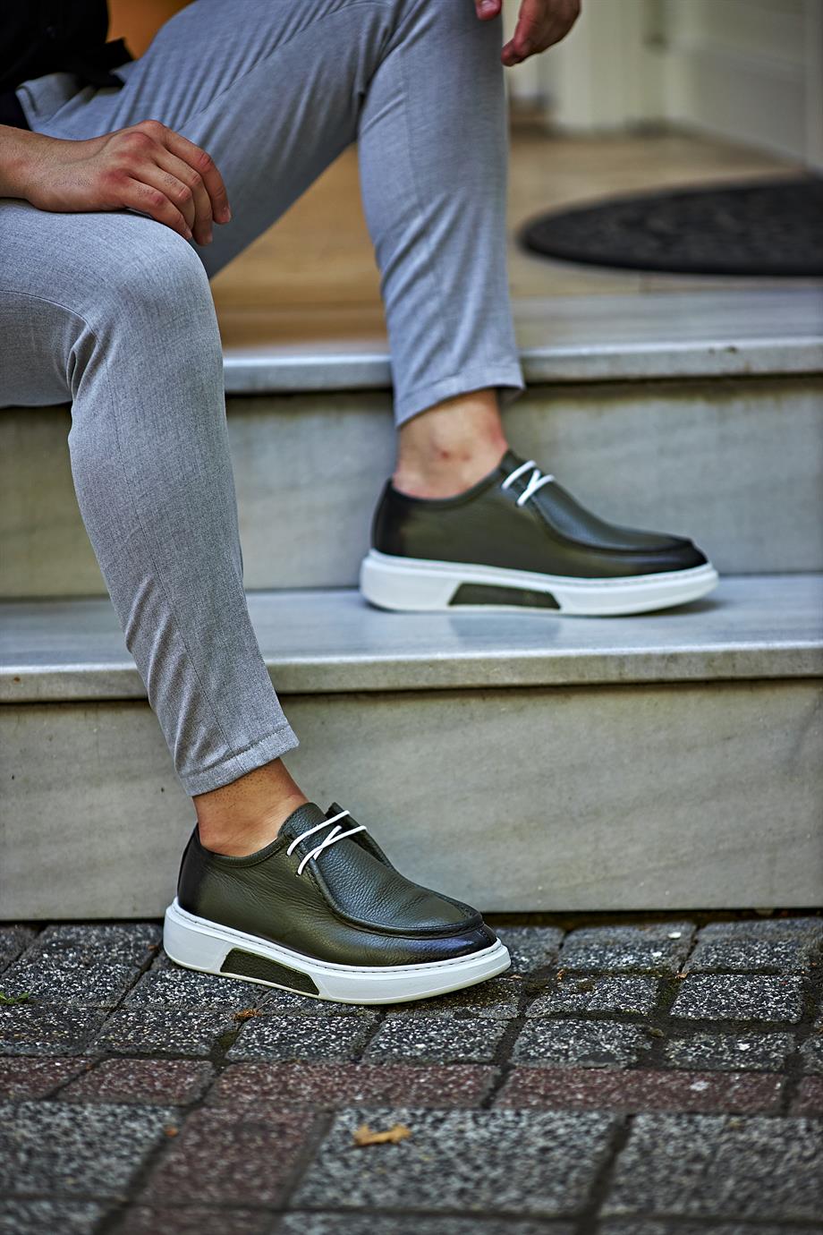 Green vizok Casual Shoes