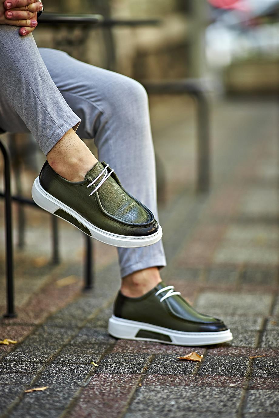 Green vizok Casual Shoes