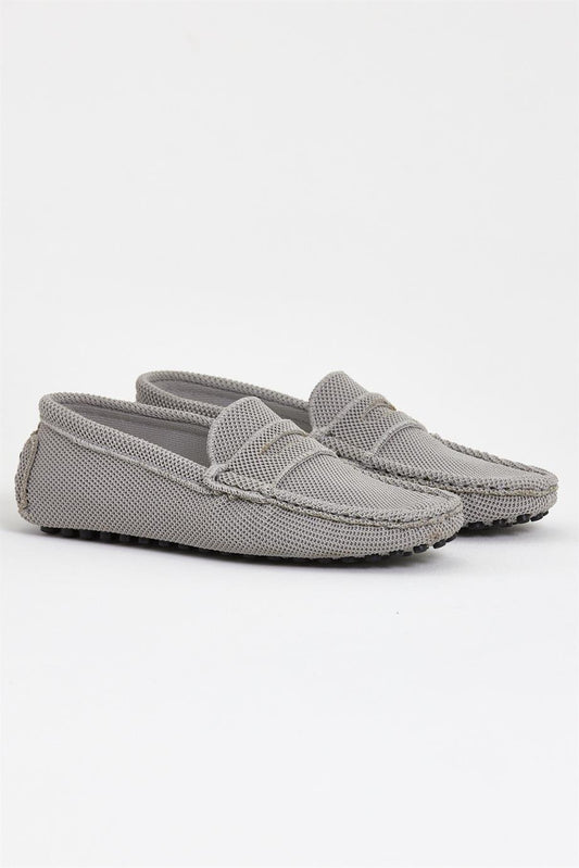 Light Grey Knitwear Loafer