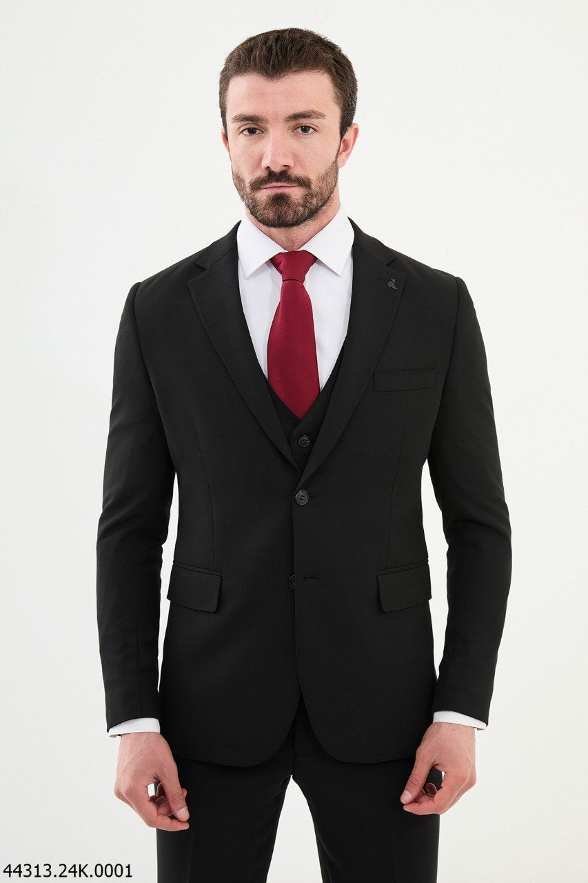 Black Slim Suit